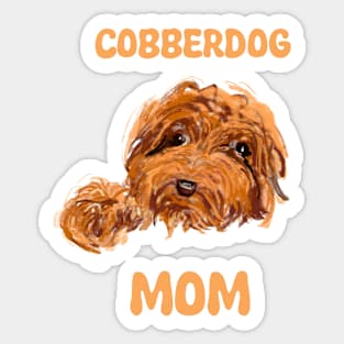 Australian Cobberdog Mom Sticker